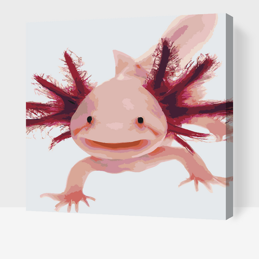 Paint by Numbers - Axolotl 3