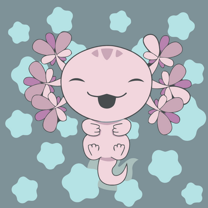 Paint by Numbers - Axolotl