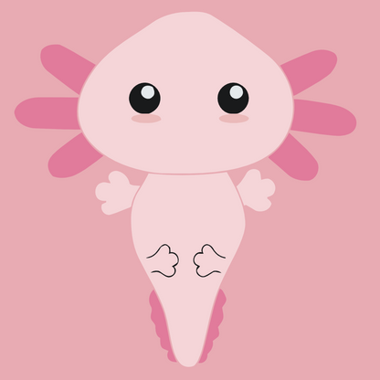 Paint by Numbers - Axolotl 2