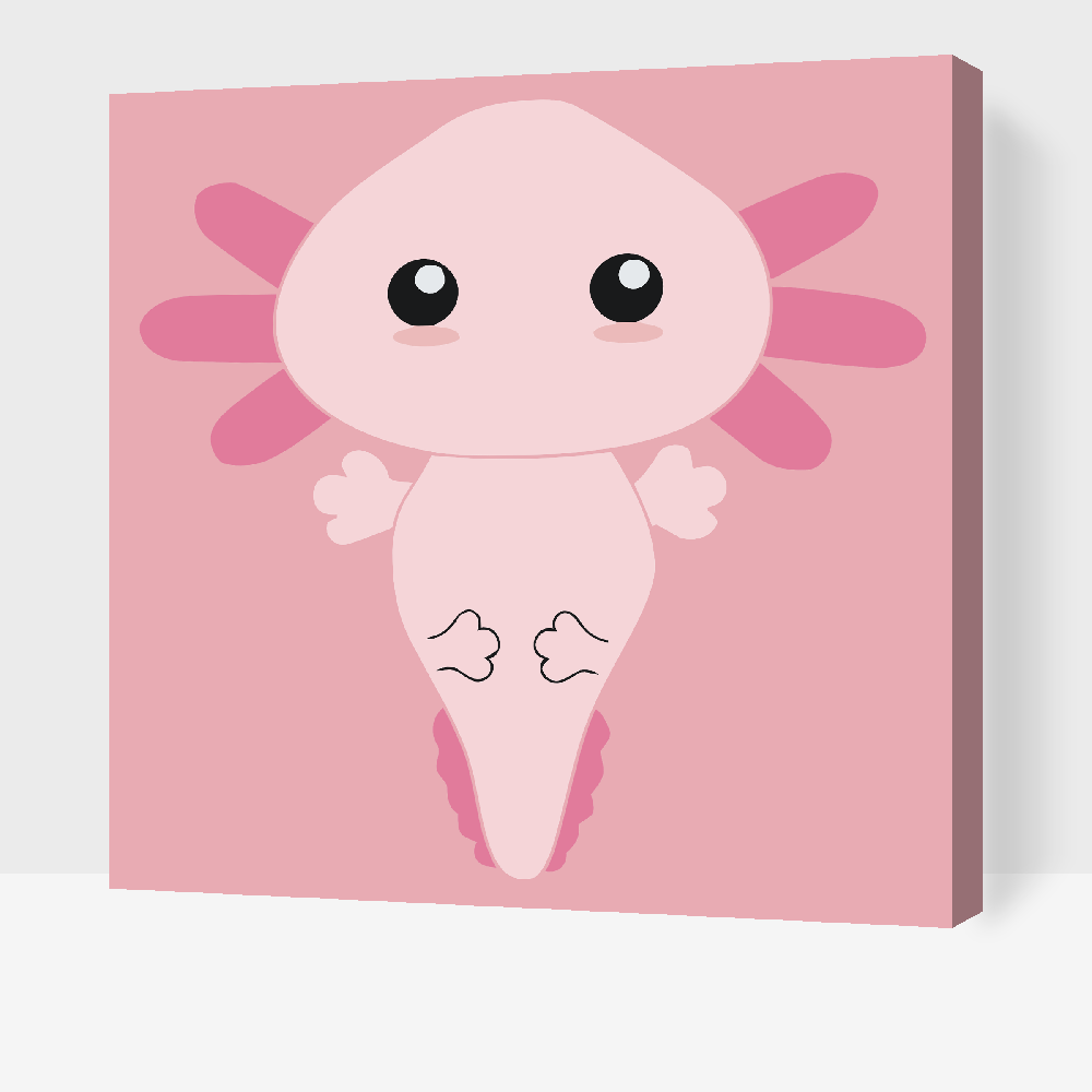 Paint by Numbers - Axolotl 2
