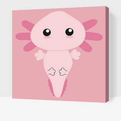 Paint by Numbers - Axolotl 2
