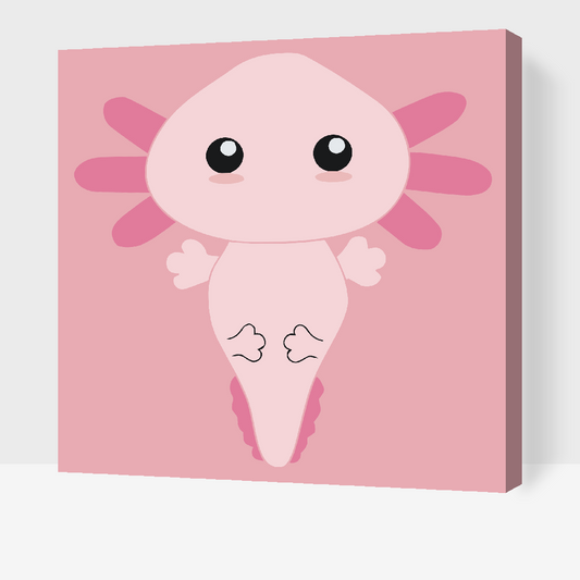 Paint by Numbers - Axolotl 2