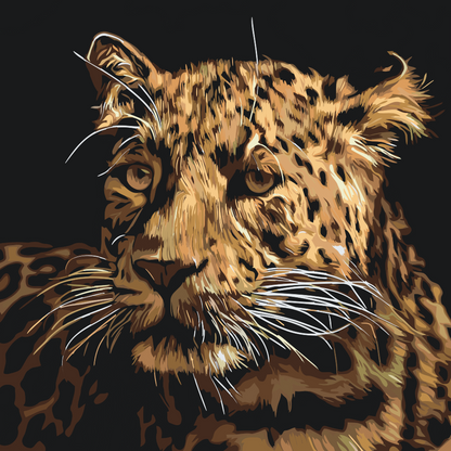 Paint by Numbers - Jaguar
