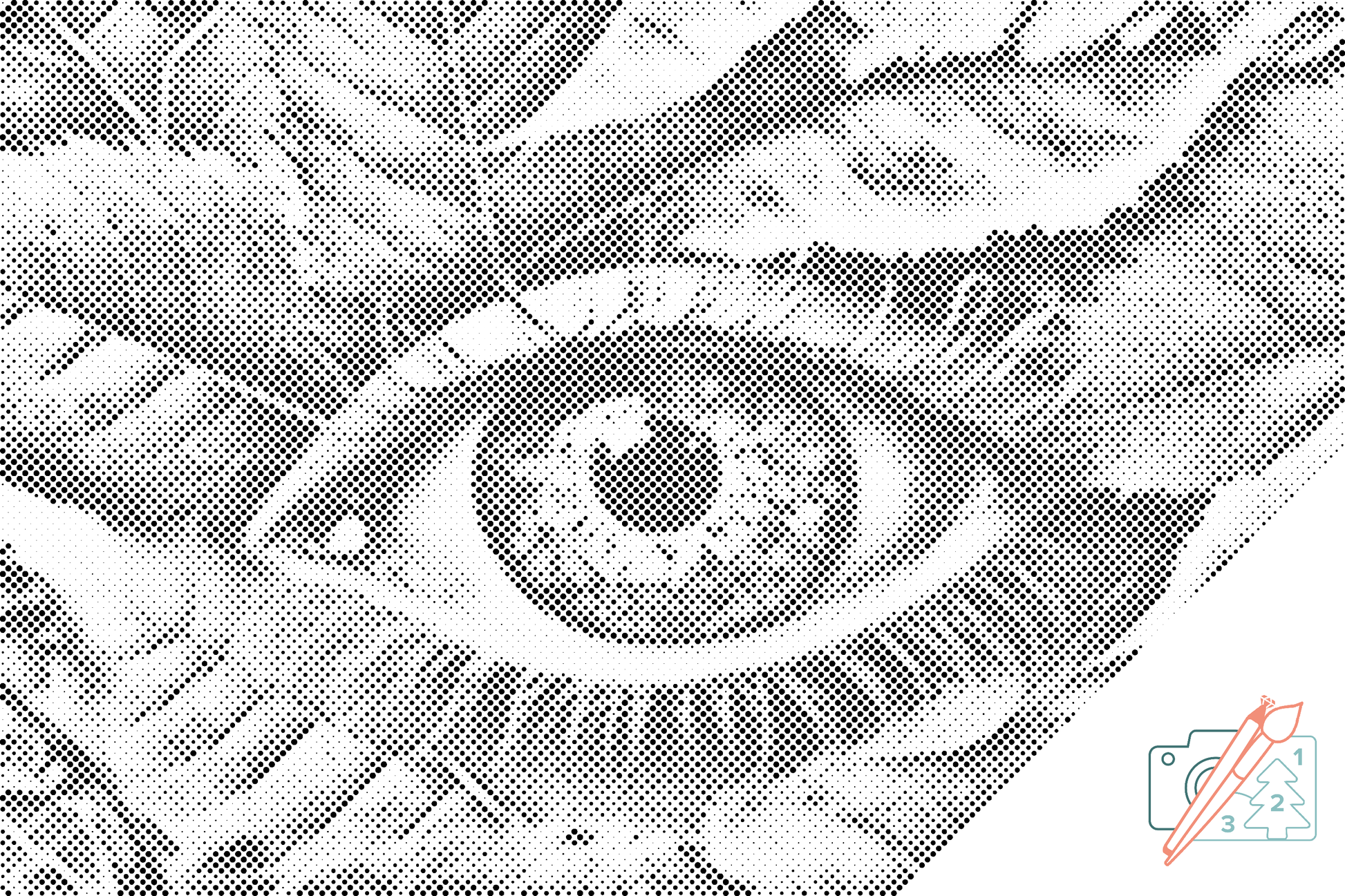 Mal-med-prikker -  Visionen