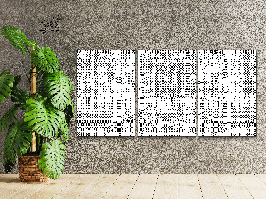 Katedral (sæt af 3)