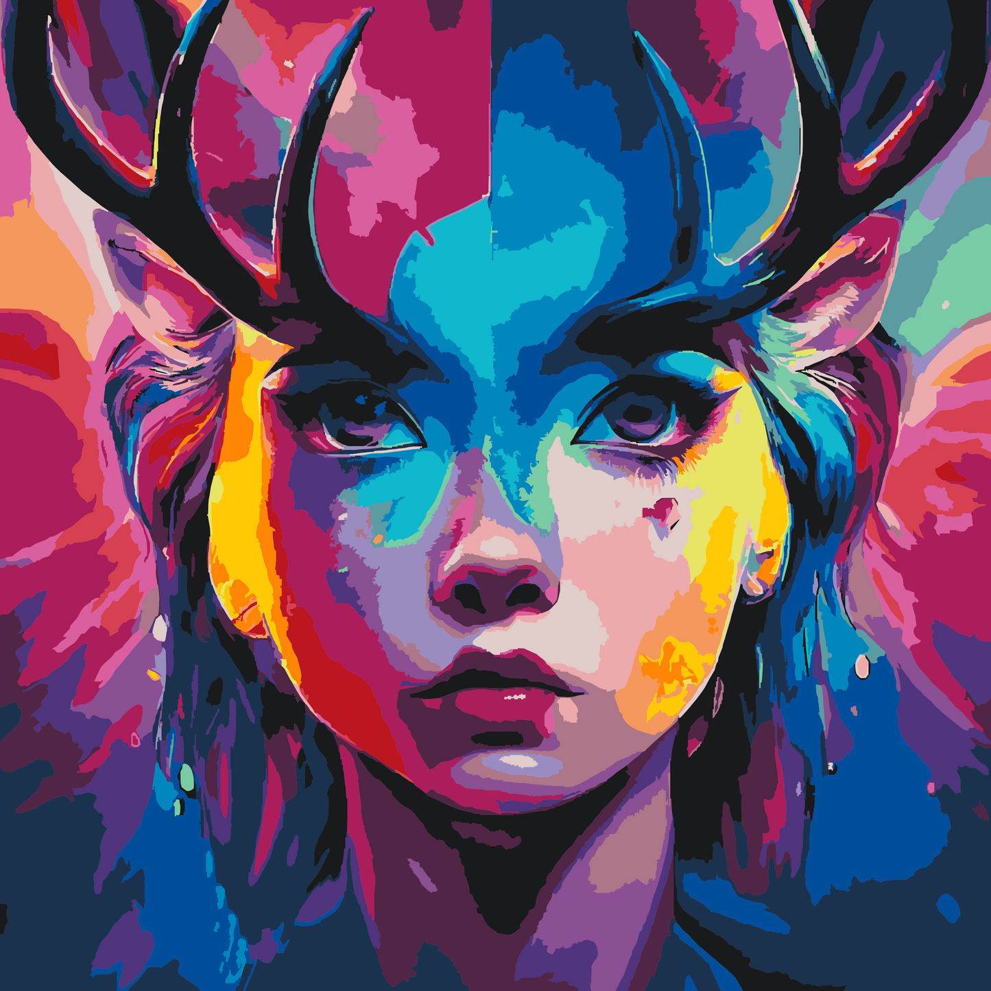 Paint by Numbers - Dyrebeskytter