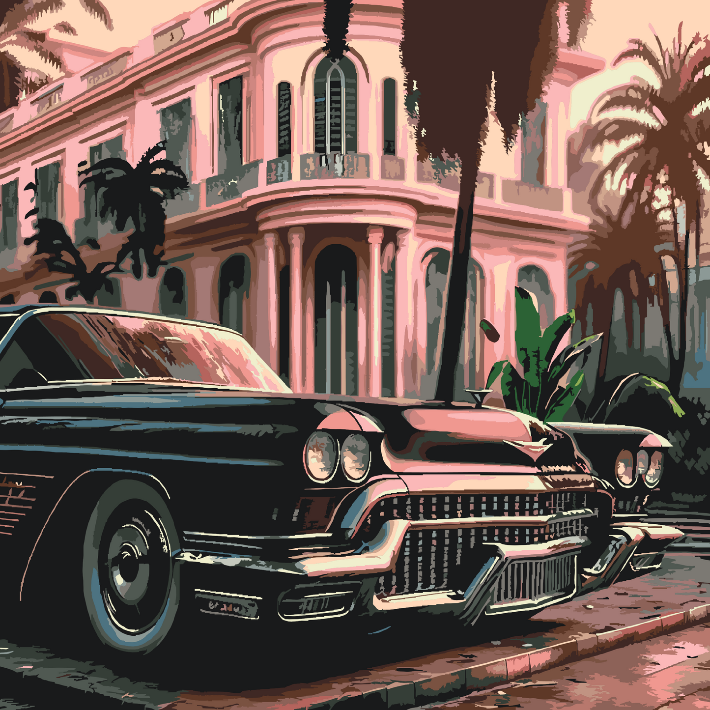 Paint by Numbers - Cadillac