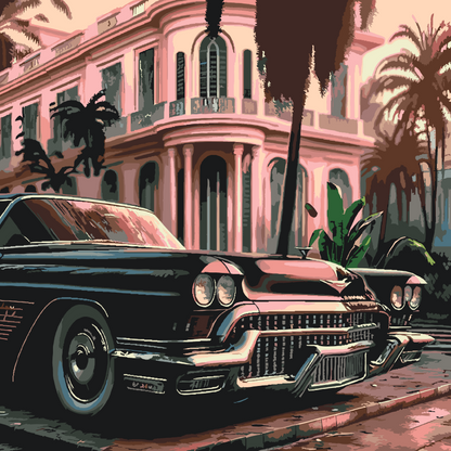 Paint by Numbers - Cadillac