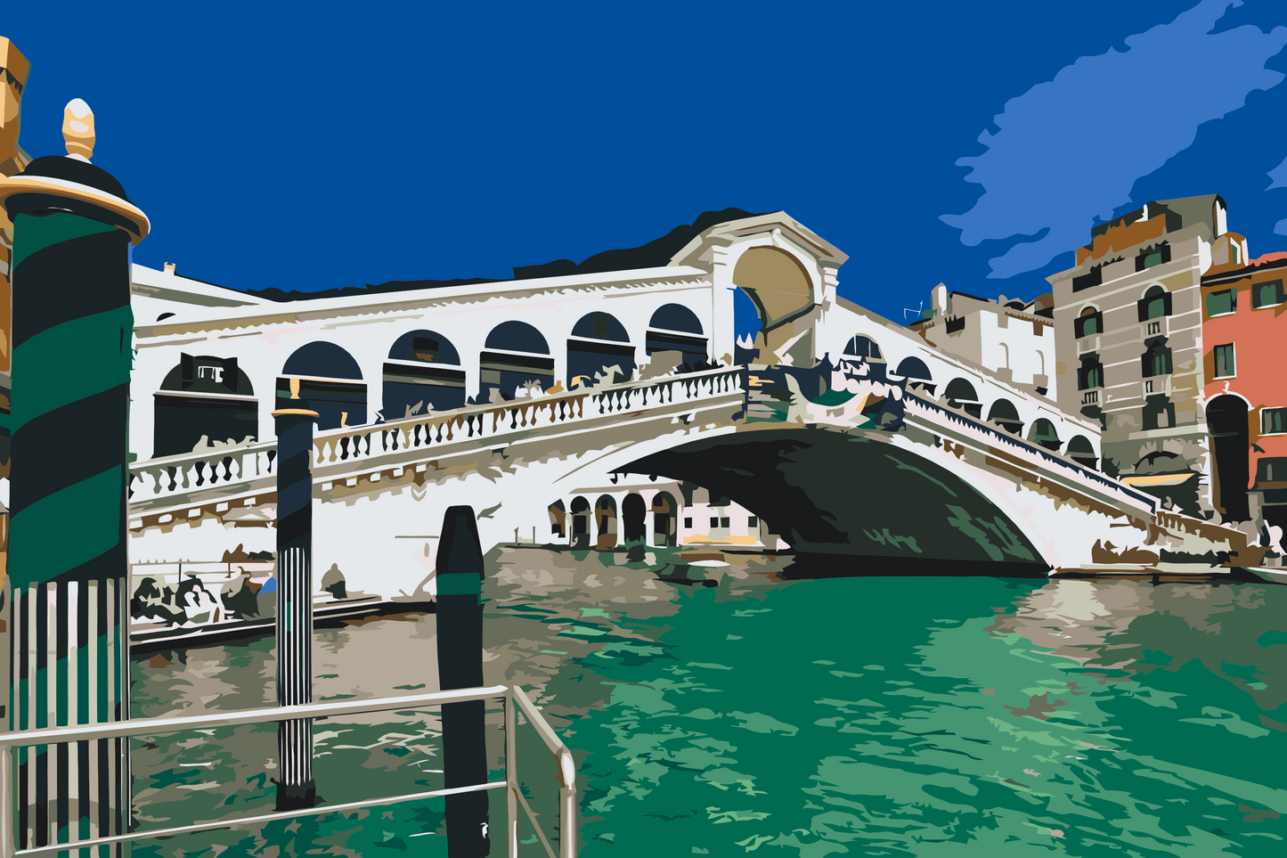 Paint by Numbers - Ponte de Rialte 1