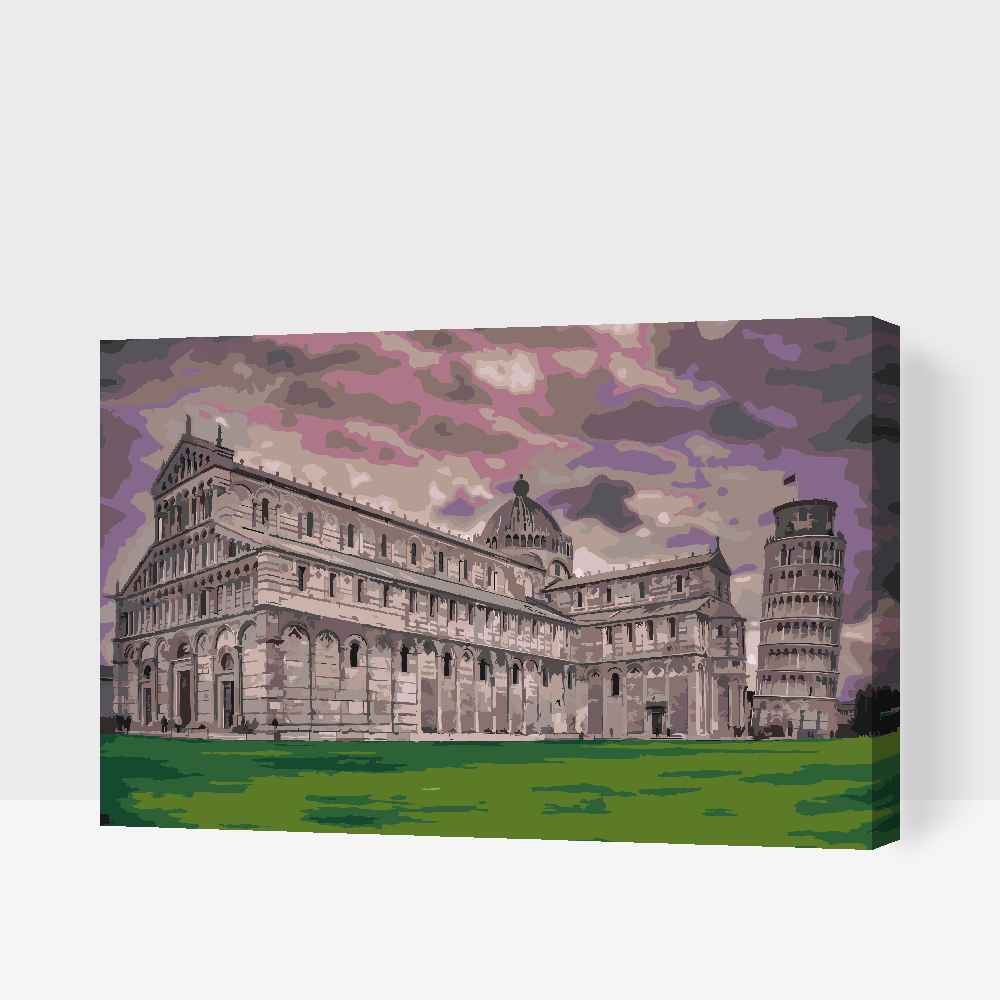Paint by Numbers - Det skæve tårn i Pisa 2