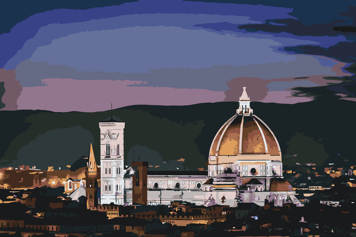 Paint by Numbers - Nataktive Santa Maria del Fiore