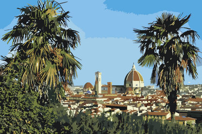 Paint by Numbers - Udsigt over Italiens skønhed
