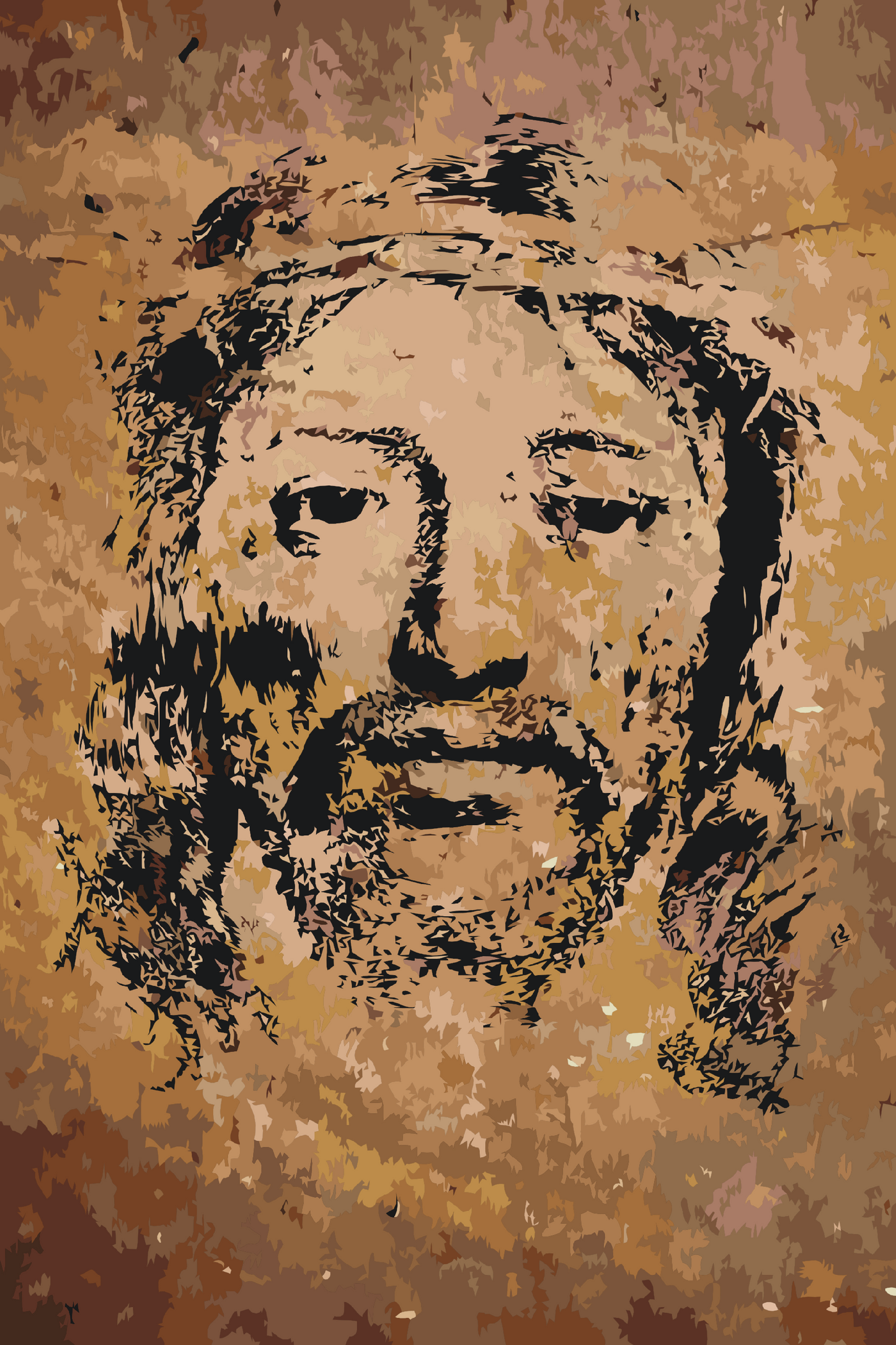 Paint by Numbers - Jesus Kristus