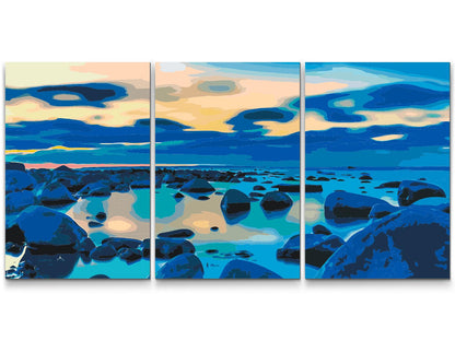 Paint by Numbers - Østersøen (sæt af 3)