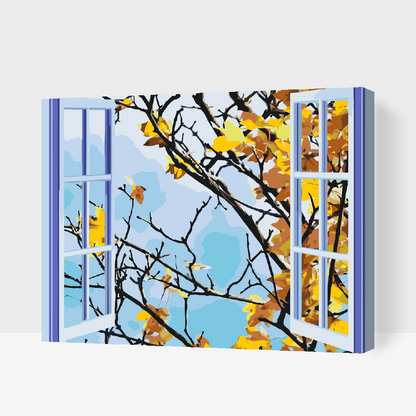 Paint by Numbers - Efterårsvinduet
