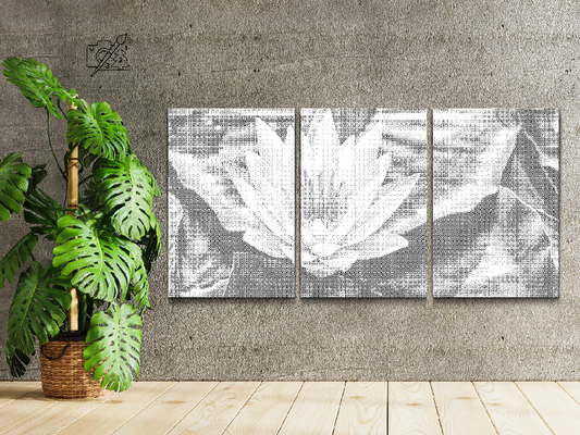 Lotusblomst, Visdommens Symbol (sæt af 3)