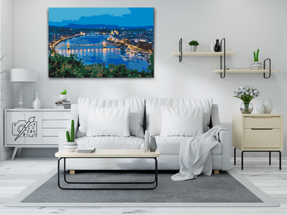 Paint by Numbers - Budapest-udsigt