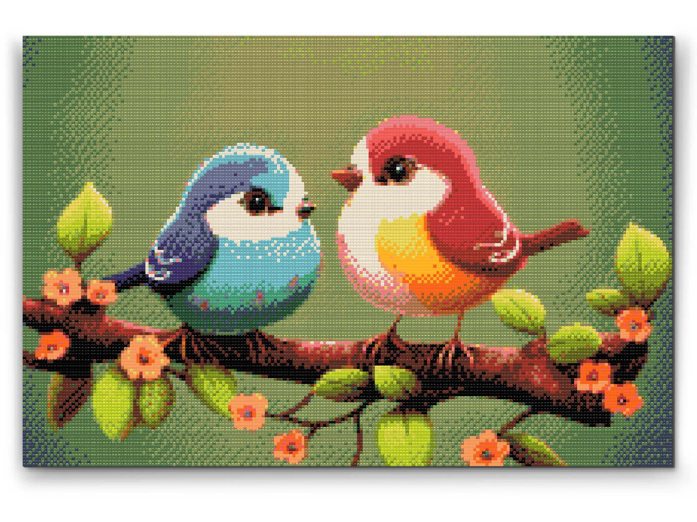 Diamond Painting - Søde fugle