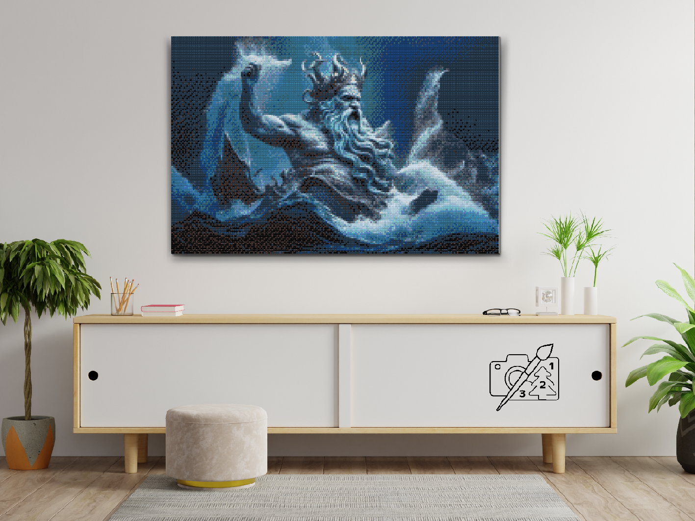 Diamond Painting - Poseidon 3