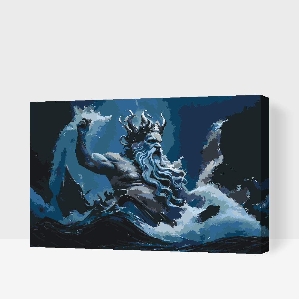 Paint by Numbers - Poseidon 3