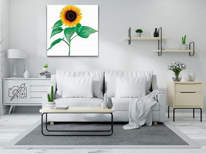 Diamond Painting - Solsikke 2