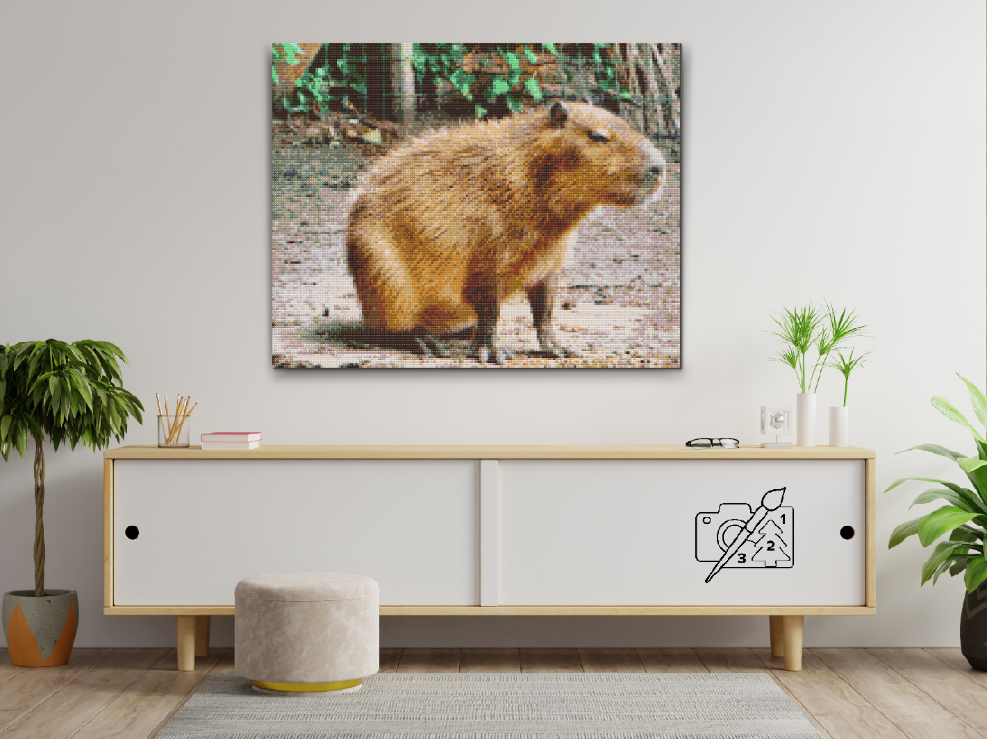 Diamond Painting - Capybara