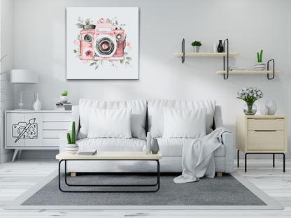 Paint by Numbers - Blomsterkamera