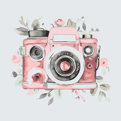 Paint by Numbers - Blomsterkamera
