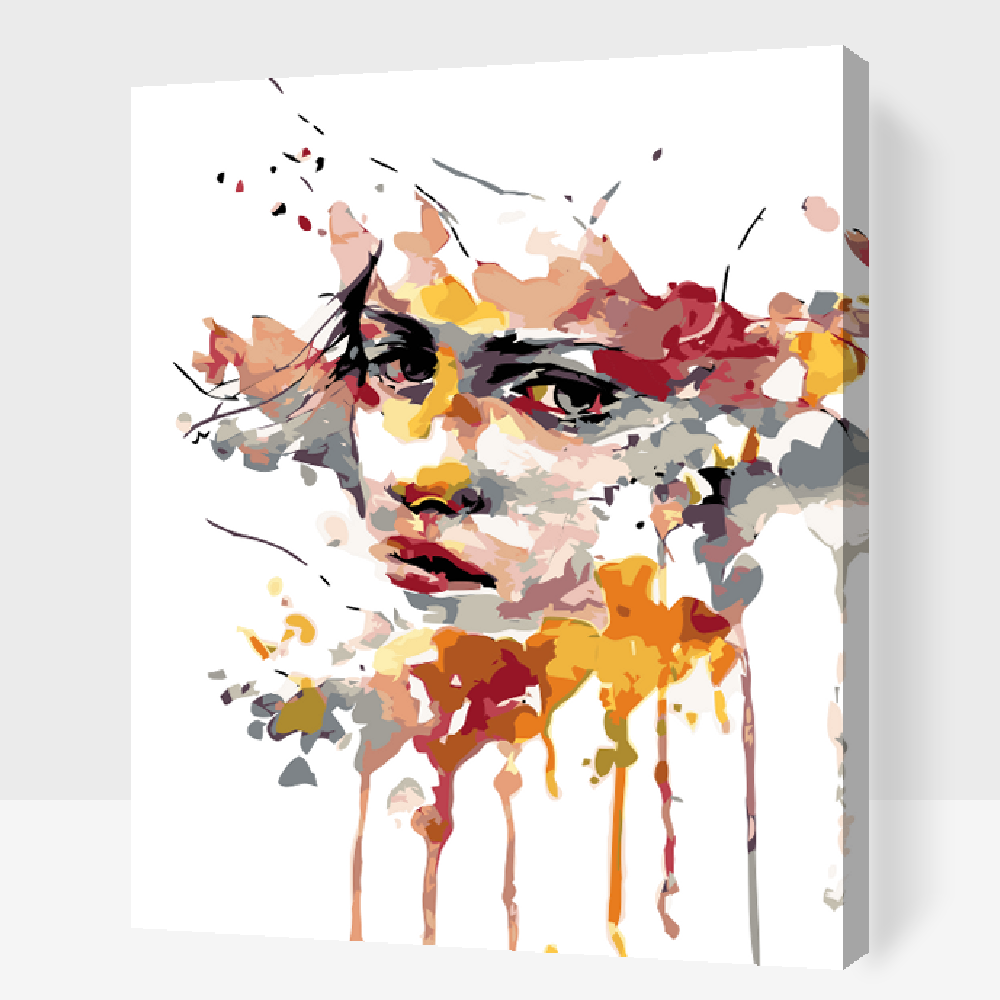 Paint by Numbers - Mystisk Ansigt