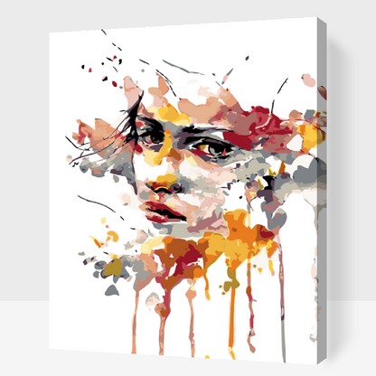 Paint by Numbers - Mystisk Ansigt