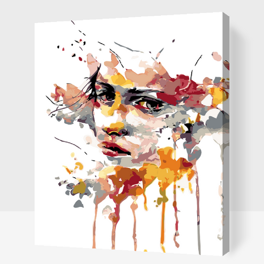 Paint by Numbers - Mystisk Ansigt