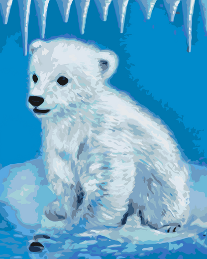 Paint by Numbers - Polar Bear