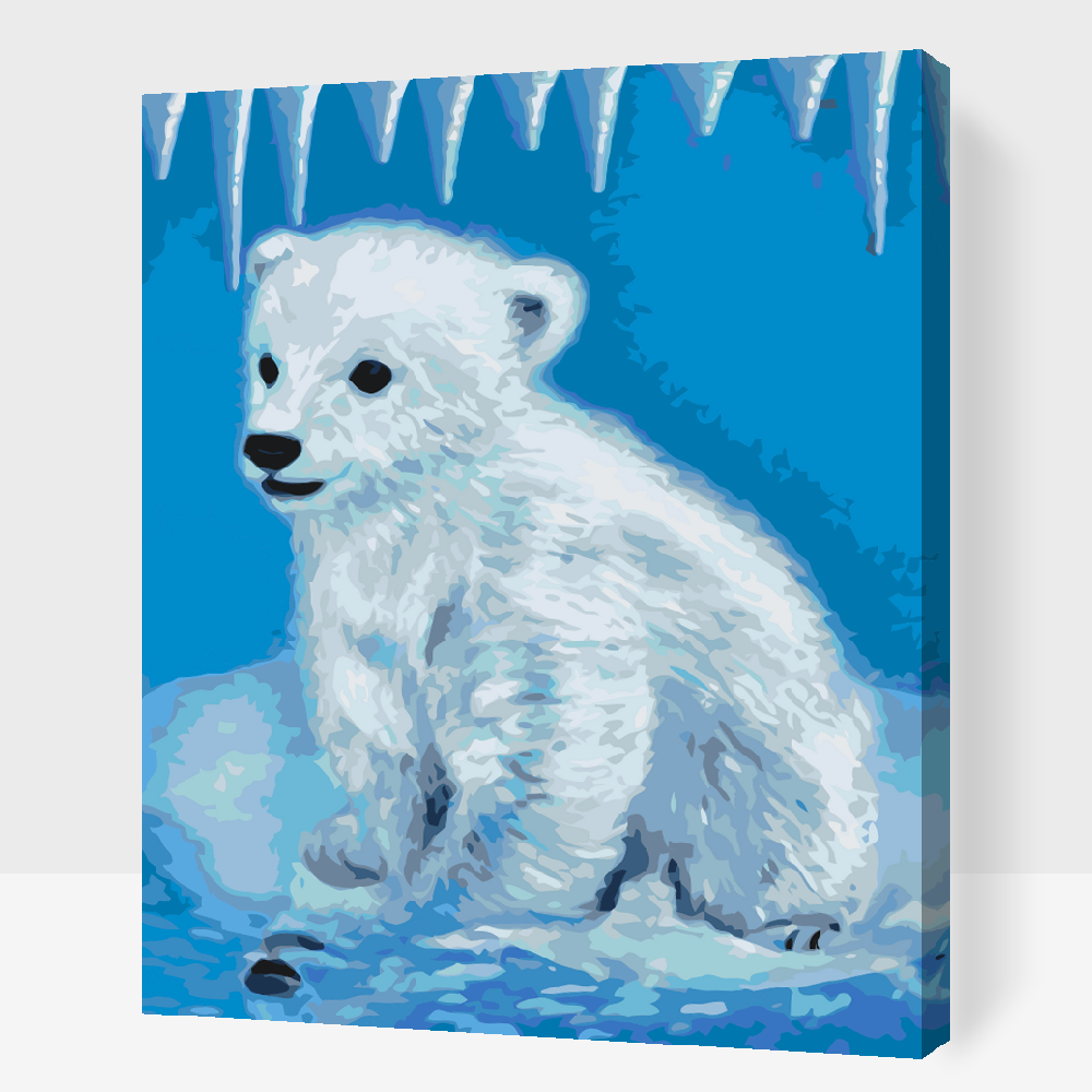 Paint by Numbers - Polar Bear