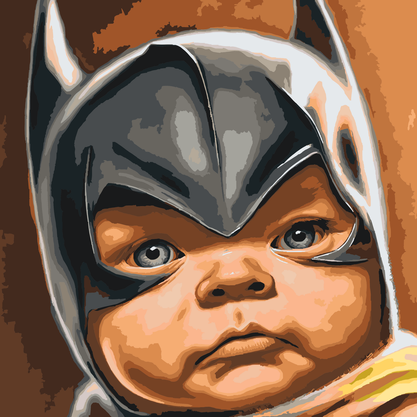 Paint by Numbers - Baby Batman