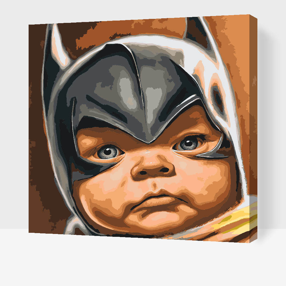 Paint by Numbers - Baby Batman