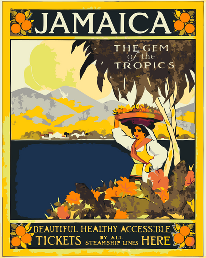 Paint by Numbers - Jamaica