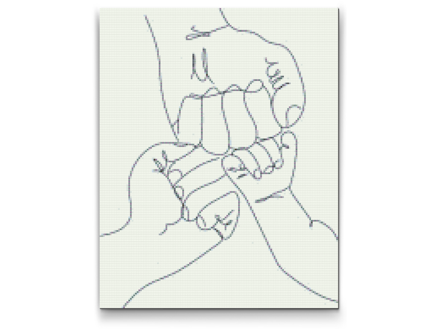 Diamond Painting - Familiebånd