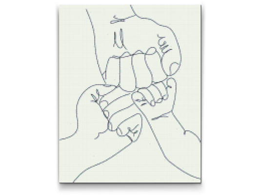 Diamond Painting - Familiebånd