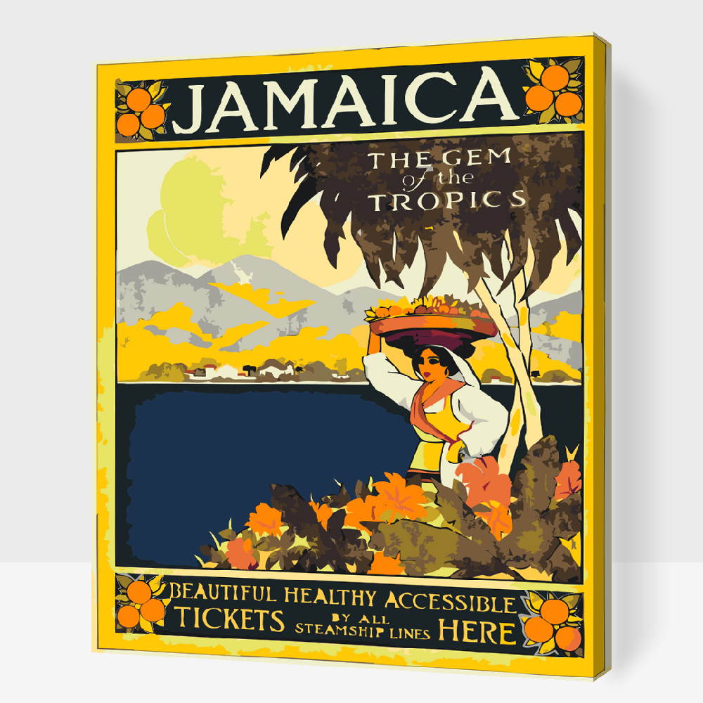 Paint by Numbers - Jamaica