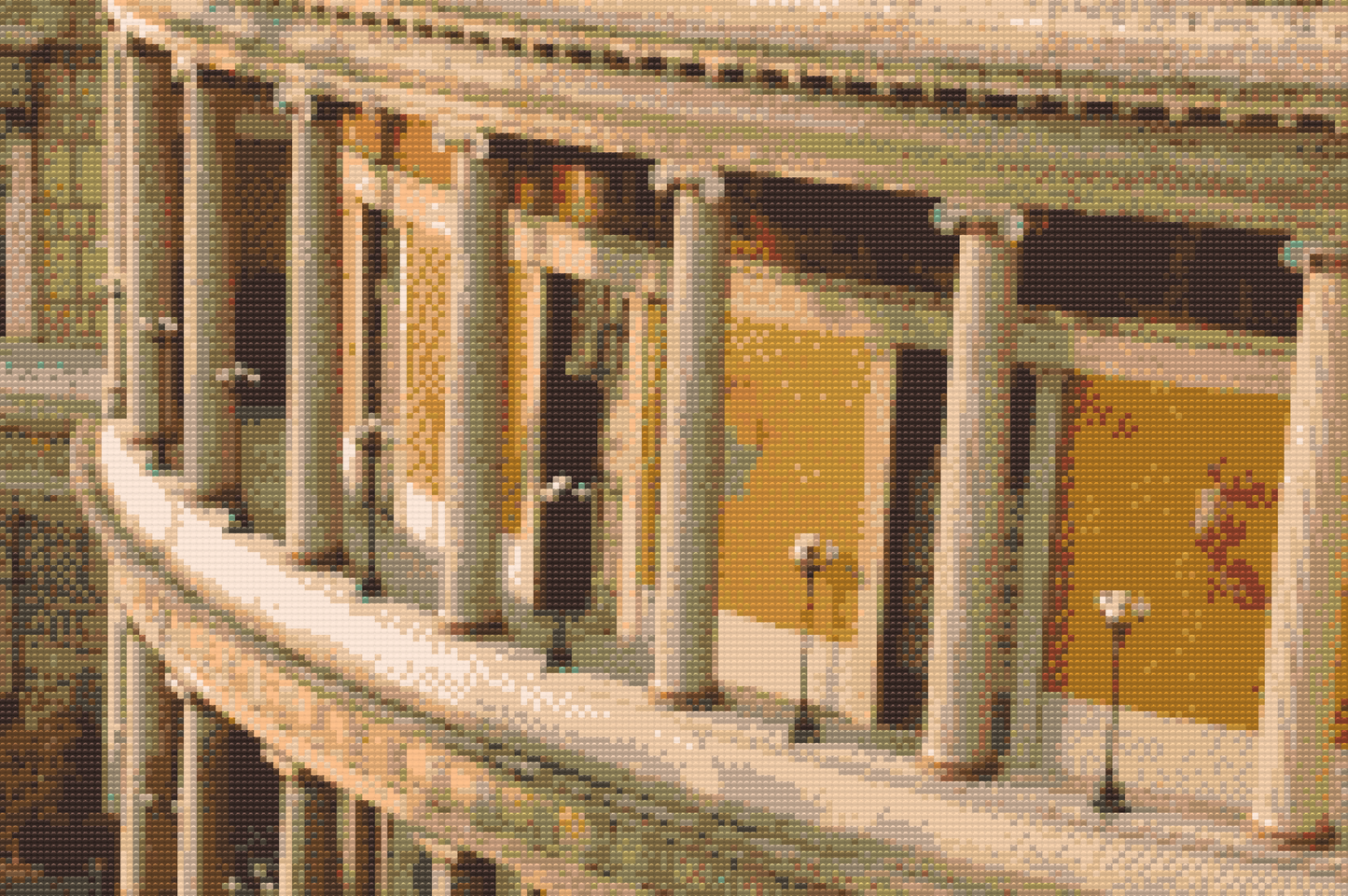 Diamond Painting - Politeama-teatret i Palermo
