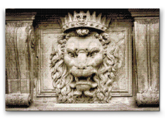 Diamond Painting - Løvens fontæne i Italien