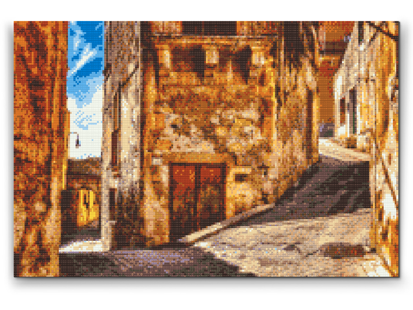 Diamond Painting - En tur til en historisk by