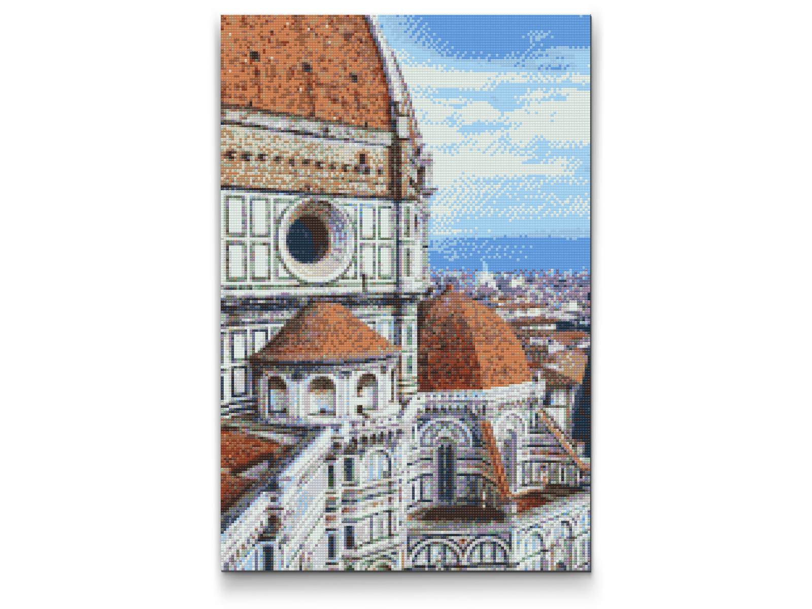Diamond Painting - Et nært kig på Firenze-katedralen