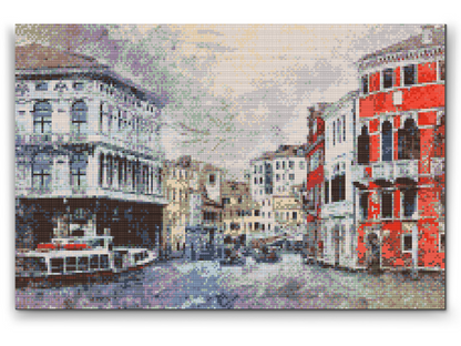 Diamond Painting - Venedig, en malerisk by