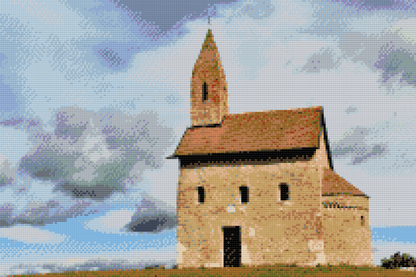 Diamond Painting - Sankt Mikaels ærkeengelkirke