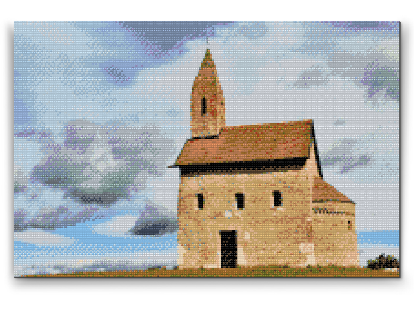 Diamond Painting - Sankt Mikaels ærkeengelkirke