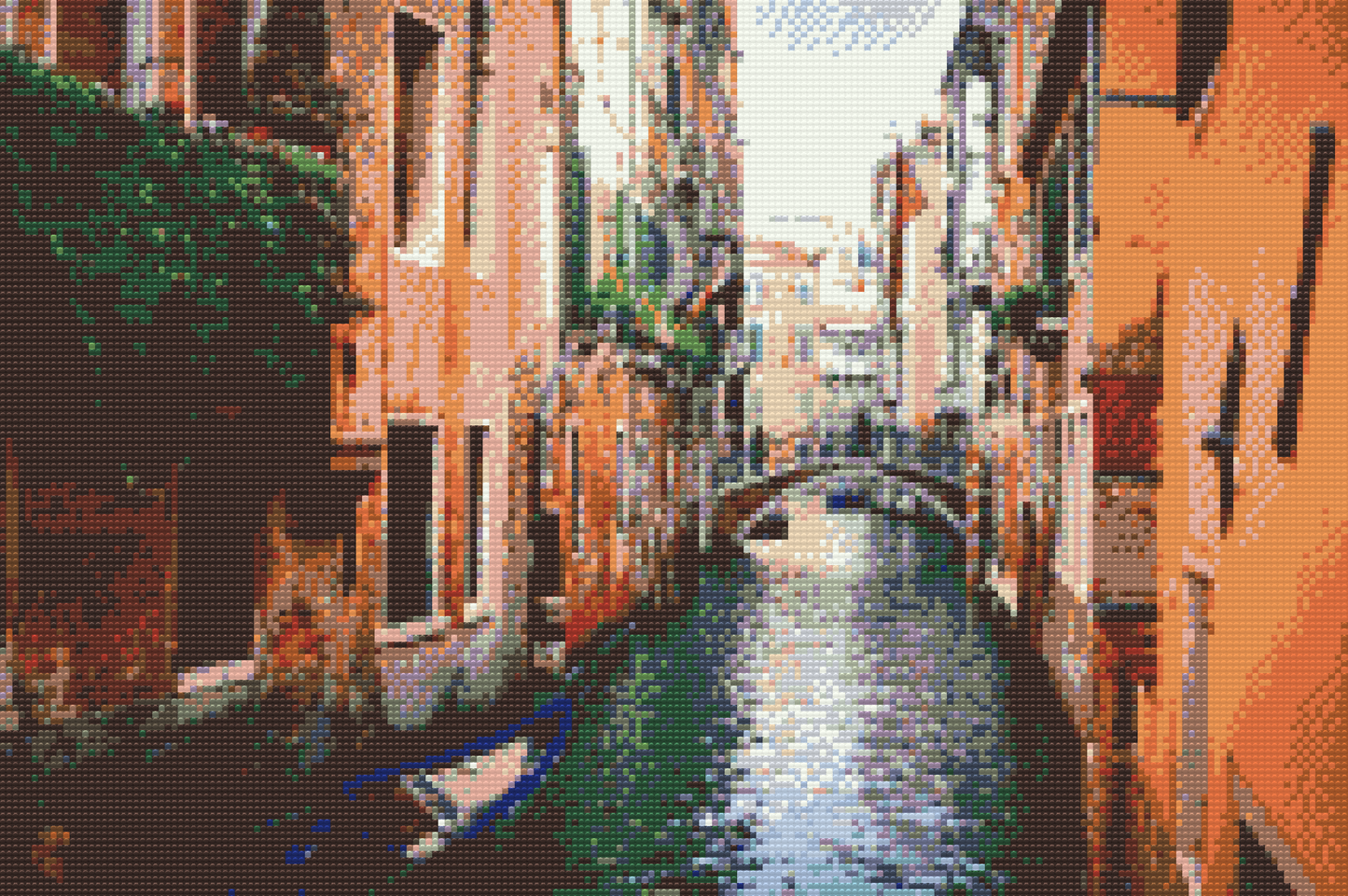 Diamond Painting - Gondoltur i Venice 2