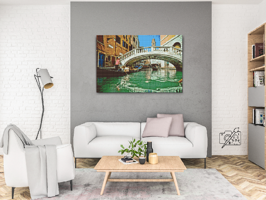 Diamond Painting - Gondoltur i Venedig 3
