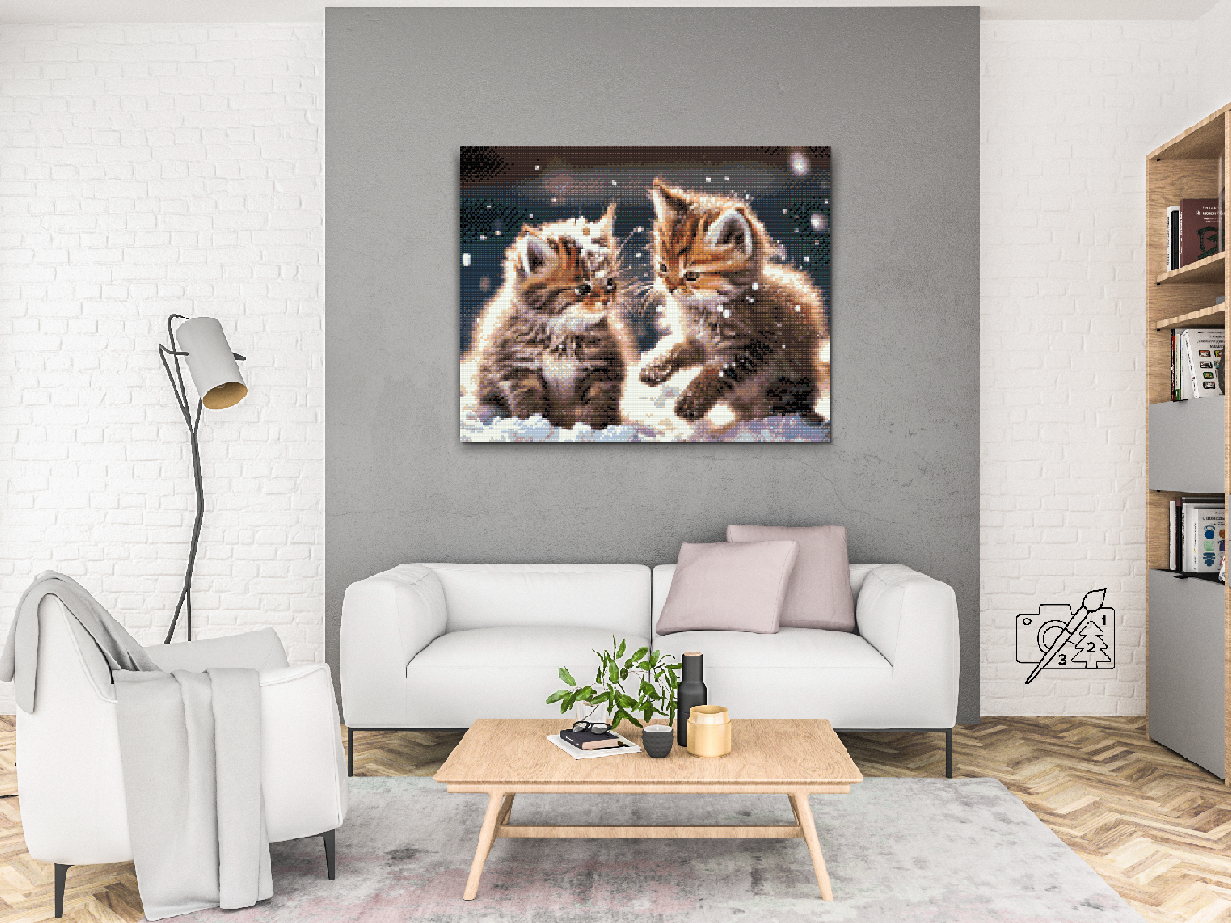 Diamond Painting - Killinger i sneen