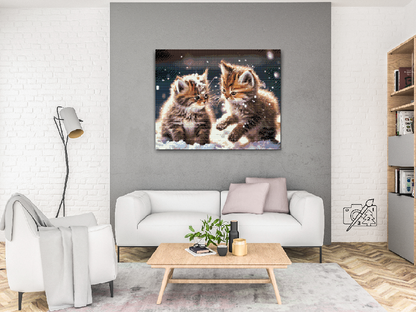 Diamond Painting - Killinger i sneen